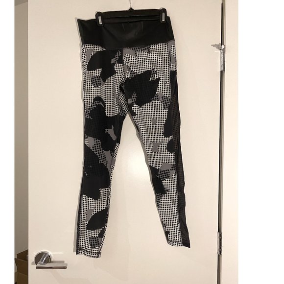 Adidas x Stella McCartney Black & White Tights L - Picture 1 of 6